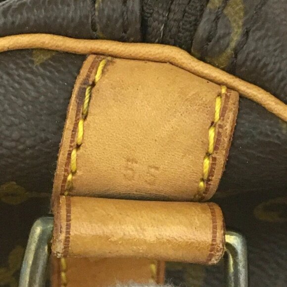 295532BW (X6) Louis Vuitton Travel Bag Bandouliere 55 Brown Monogram - Picture 9 of 12